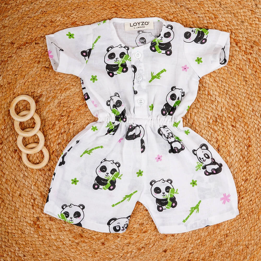 Unisex baby romper