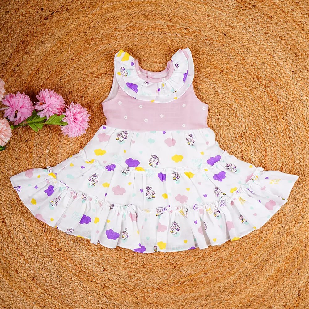 Muslin cotton baby dress