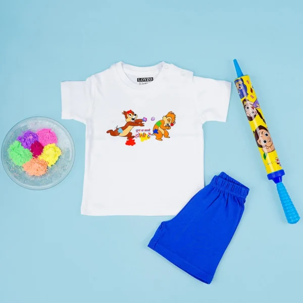 Holi t-shirt set for kids