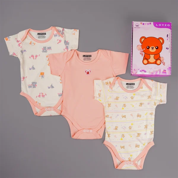 Baby Body Suit (Pack of 3) - Image 3