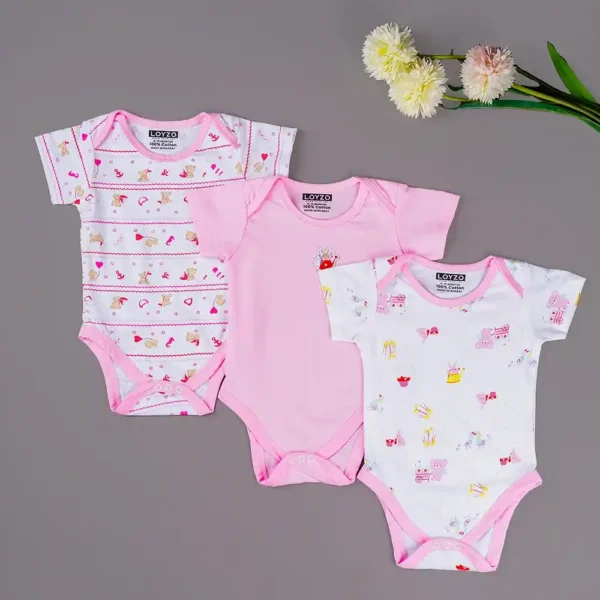 Baby Body Suit (Pack of 3)